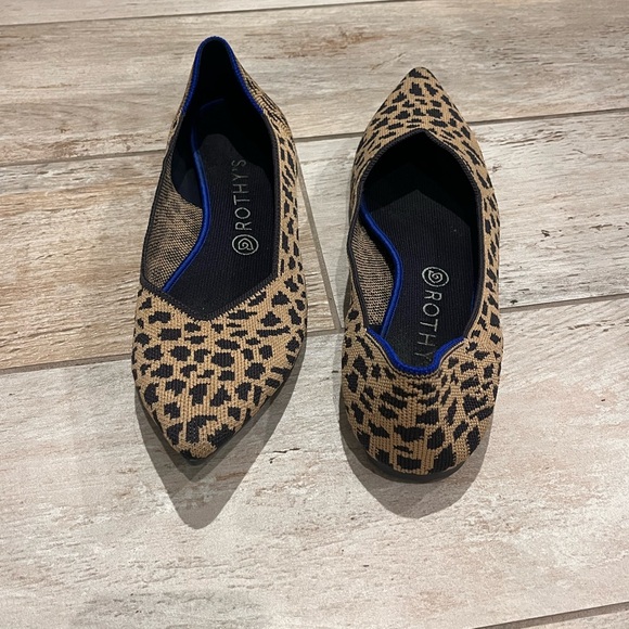 Rothy's Leopard Print Women's Flats - Picture 5 of 9